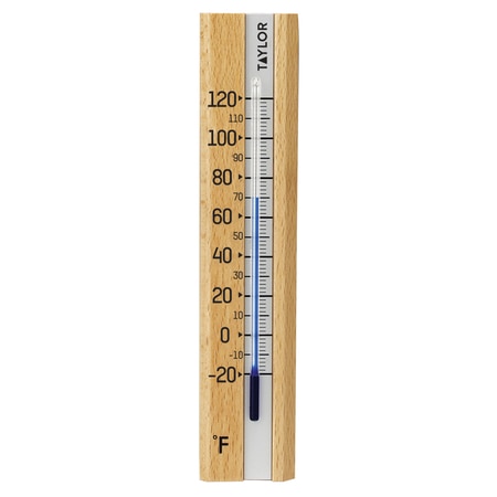 TAYLOR Wood Wall Thermometer 5141
